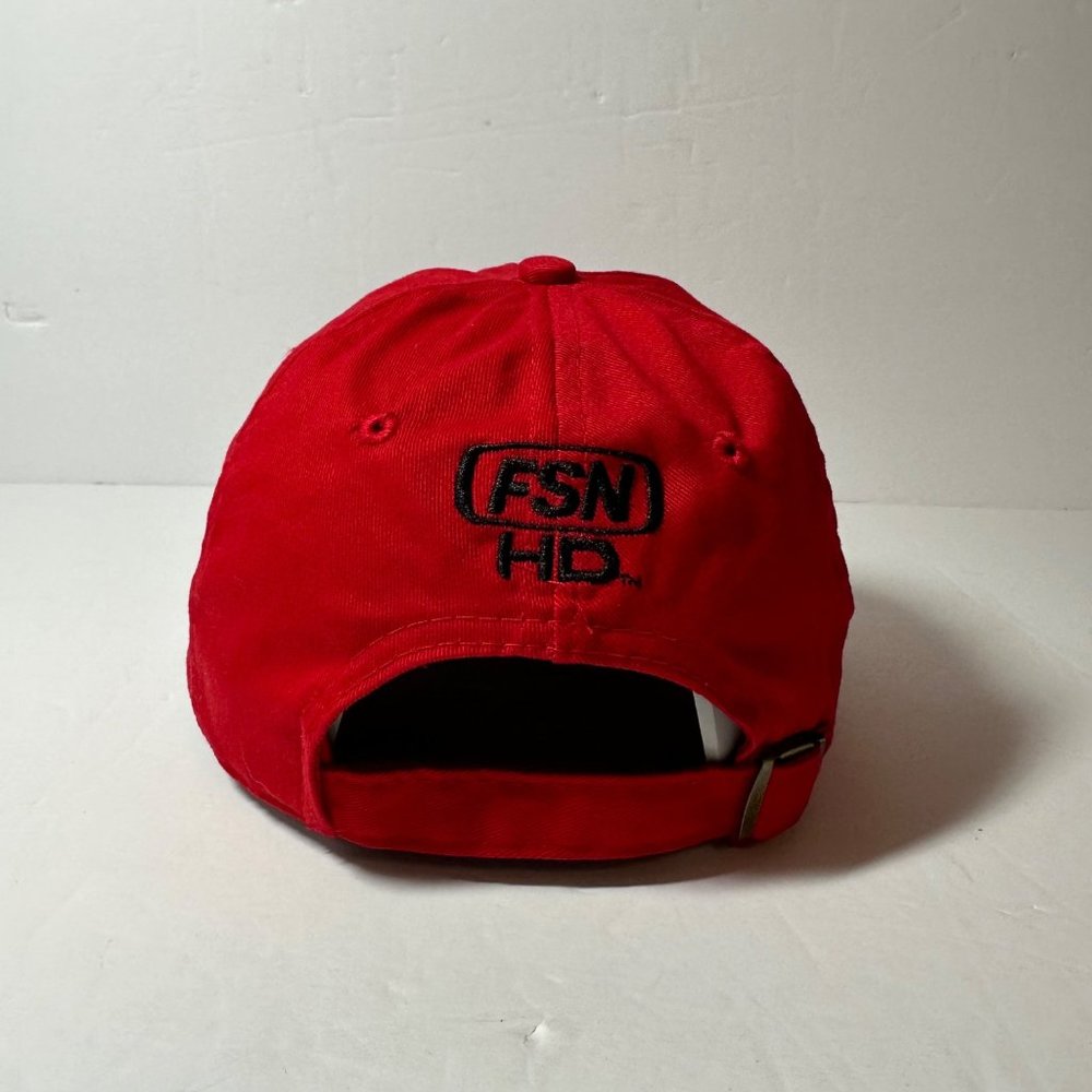 New Jersey Devils FSN Fox Sports Network Adj Strap Back Embroidered Hat Cap NWOT - Picture 3 of 7